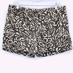LOFT Animal Print Shorts